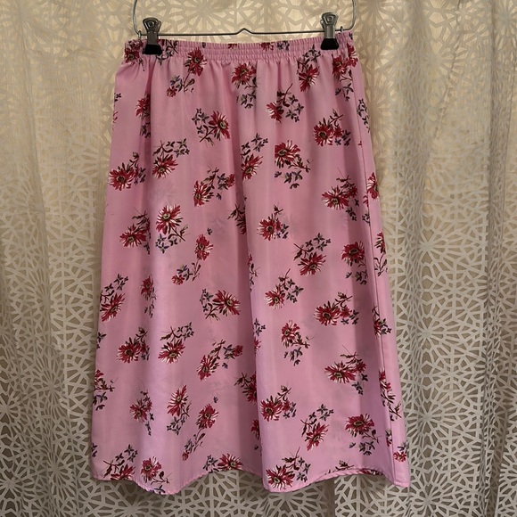 Blair Skirts Vintage Blair Floral Midi Skirt Poshmark